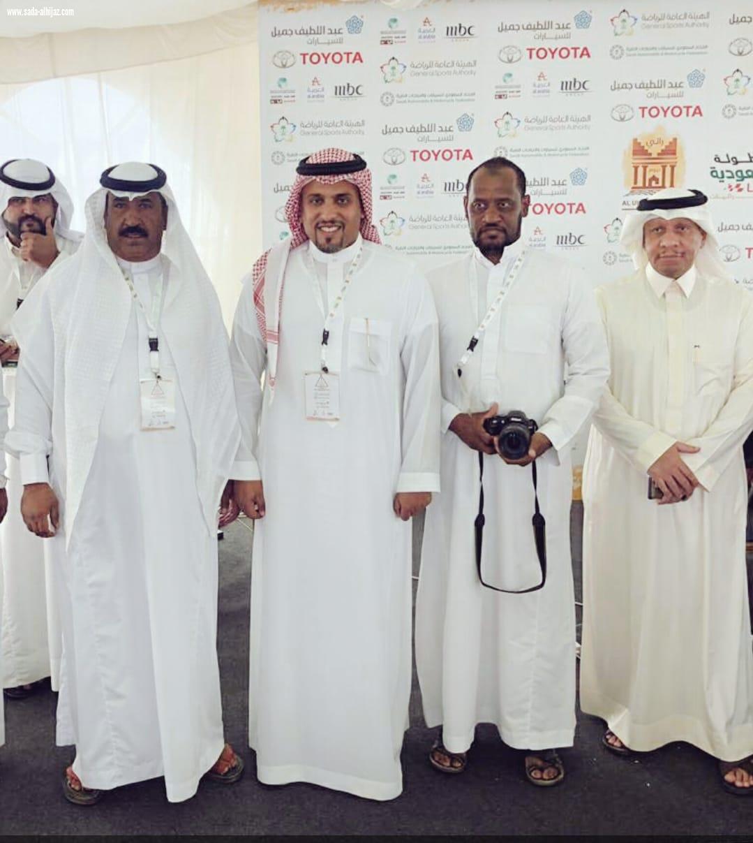 مع نهاية رالي العلا نيوم مؤسس مجموعة إعلاميو وإعلاميات العلا يقدم الشكر لمنظمي السباق وأبطاله