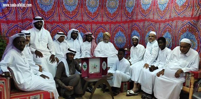 العمدة المعبر يكرم لأعب الوحدة الراحل  أحمد نيفاوي