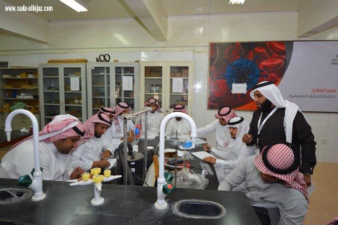 مواهب واعدة تكتشفها حاضنة  أكتشاف المعرفية