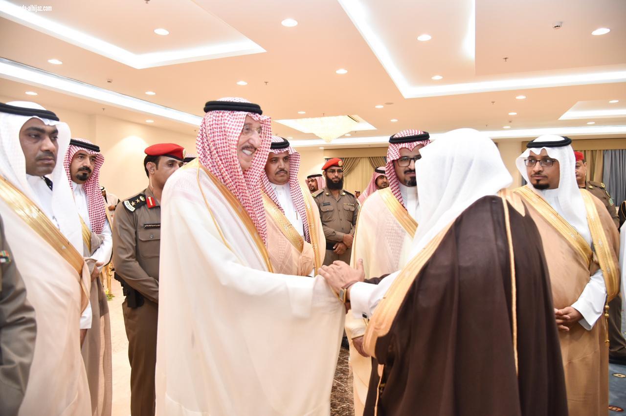 سمو أمير منطقة جازان يستقبل المهنئين بعيد الأضحى المبارك