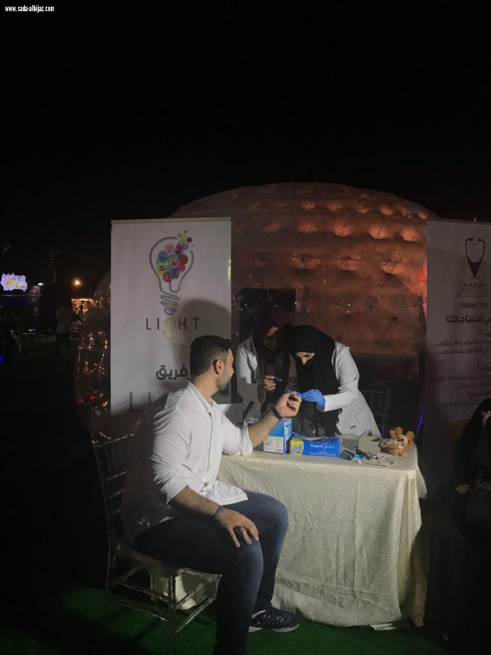 لايت التطوعي يشارك في ايفينت الفقاعات 