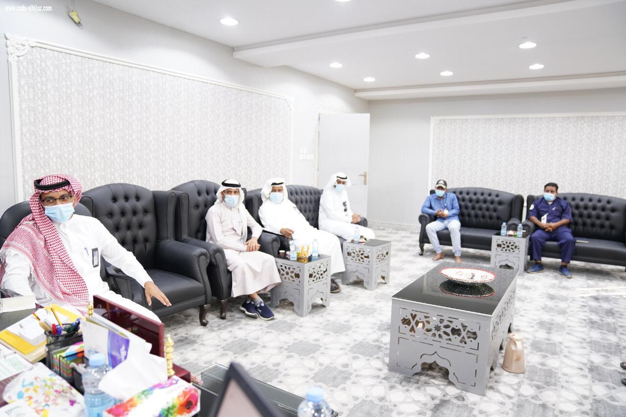 لمتابعة التشغيل والصيانة مدير المشاريع بتعليم صبيا يزور مكتبي تعليم صبيا للبنين والبنات