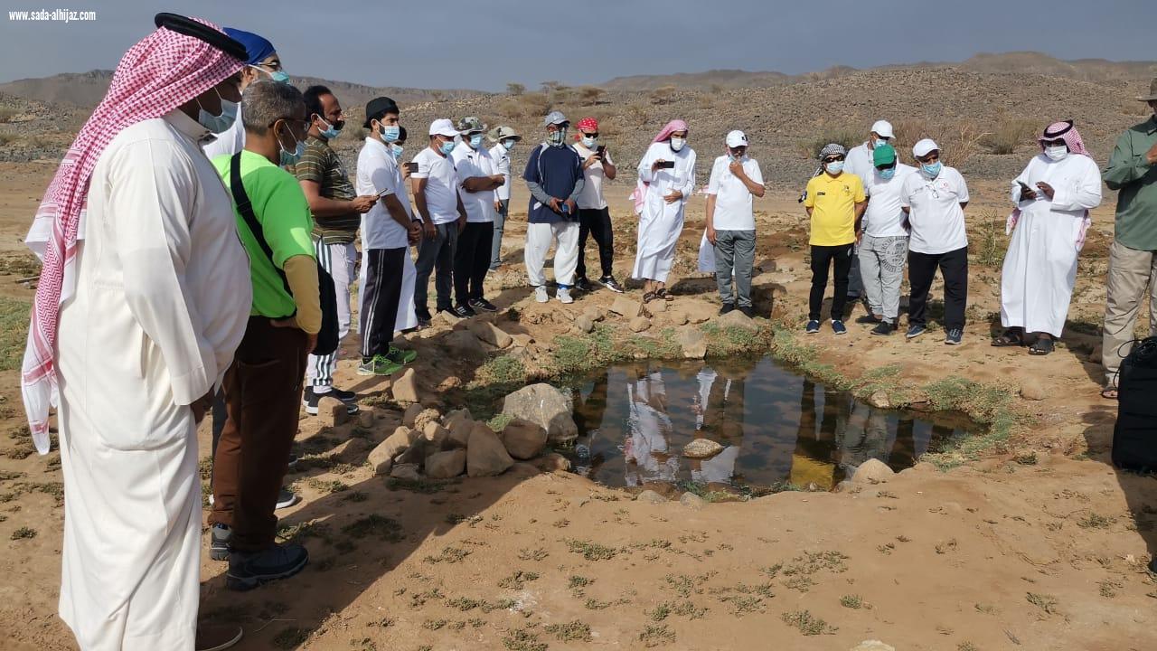 *على طول ٤٠ كلم ولمدة ٥ ساعات  اعضاء الرحلةالعسفانية يقتفون التأريخ والاثار*