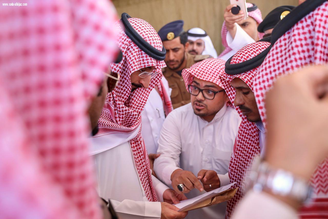 نائب امير مكة يبدأ جولاته التفقدية بزيارة محافظتي بحرة والجموم 