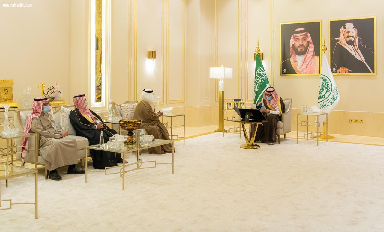 سمو امير الباحة يستقبل رئيس لجنة تراحم بالمنطقة