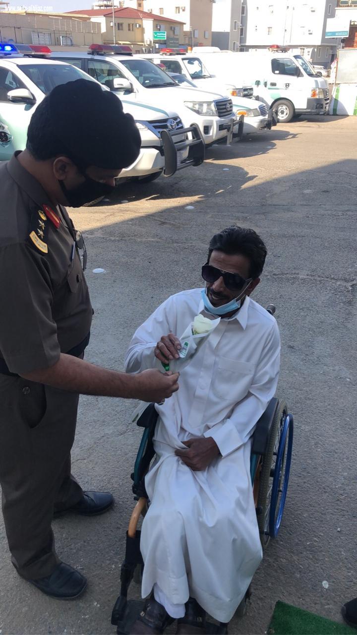 احتفال قسم شرطة الحوية باليوم الوطني 90