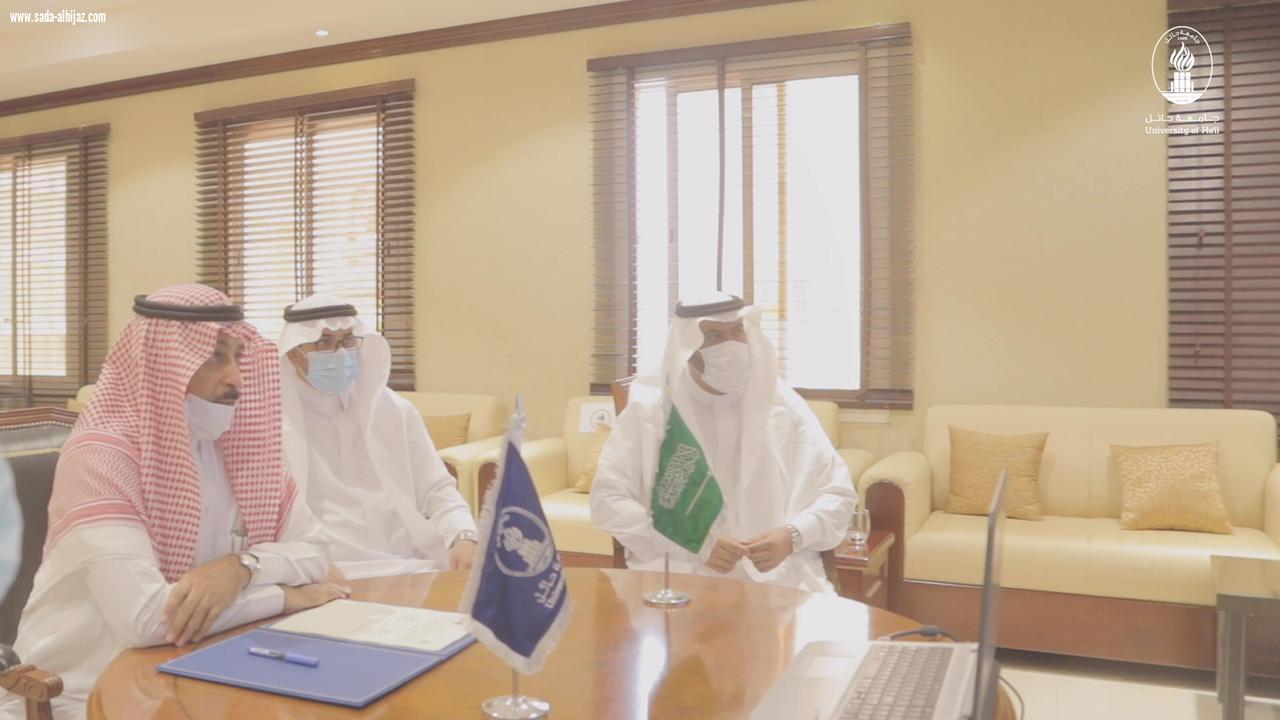 توقيع اتفاقية تعاون بين جامعتي حائل وتبوك