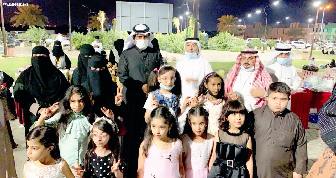 فريق بسمة أمل التطوعي النسائي بأبوعريش ينفذ مبادرة بعنوان هيا لنسعد أصحاب الهمم العالية