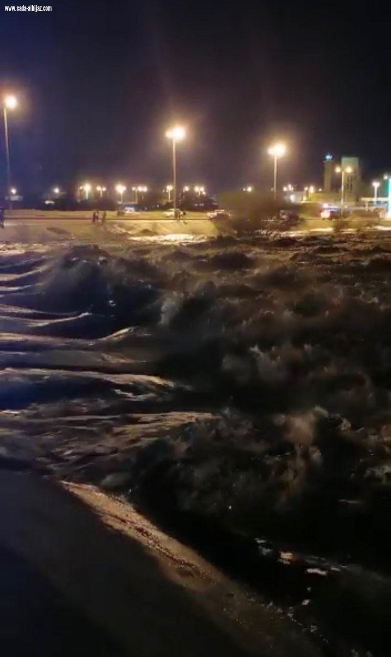 سالت على إثرها جميع الأدوية .. أمطار الـ7ساعات