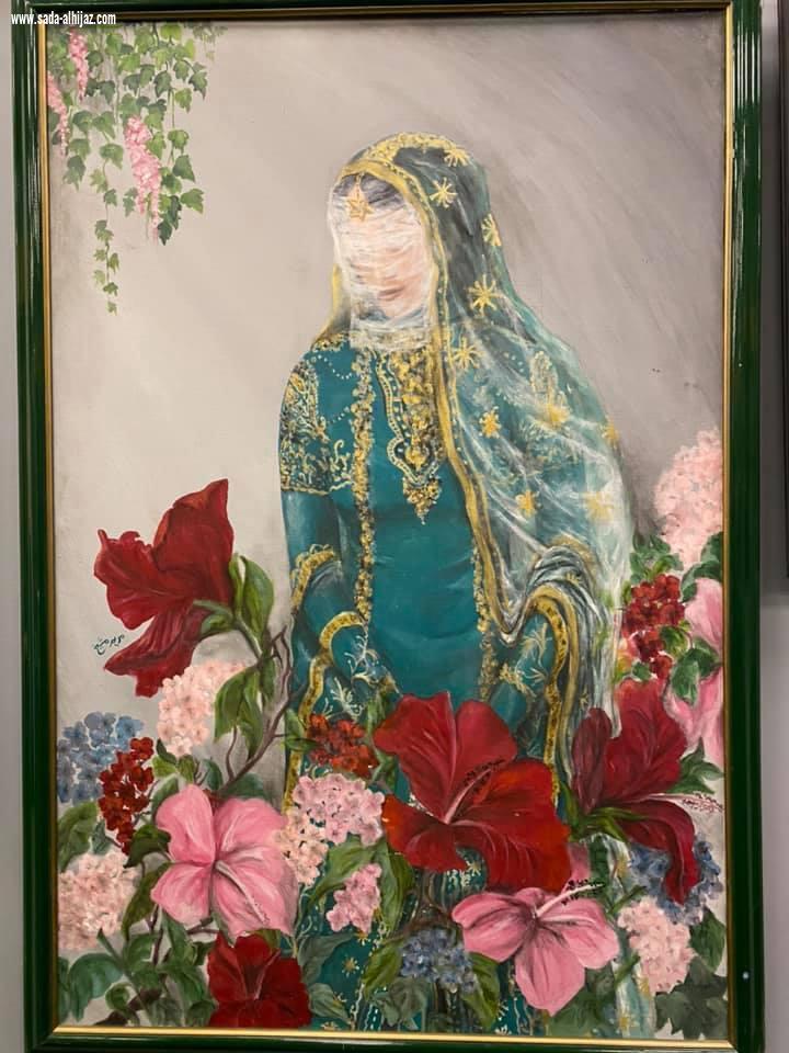 رواق أديبات ومثقفات المدينة المنورة بالتعاون مع إدارة التواصل الداخلي بصحة المدينة المنورة  معرض فن تشكيلي في مبادرة مجتمعية بعنوان