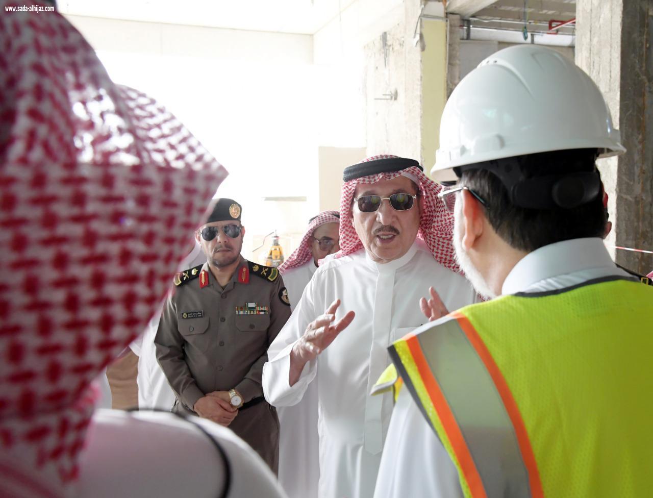 سمو أمير جازان يتفقد مشروع إعادة تأهيل مستشفى جازان العام والمستشفى التخصصي بالمنطقة
