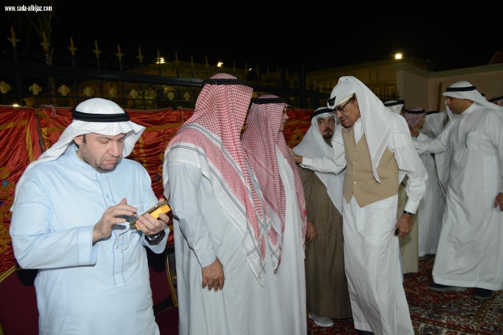 الأمير أحمد بن عبدالعزيز يواسي أسرتي الرضوان والبصنوي في سلمى