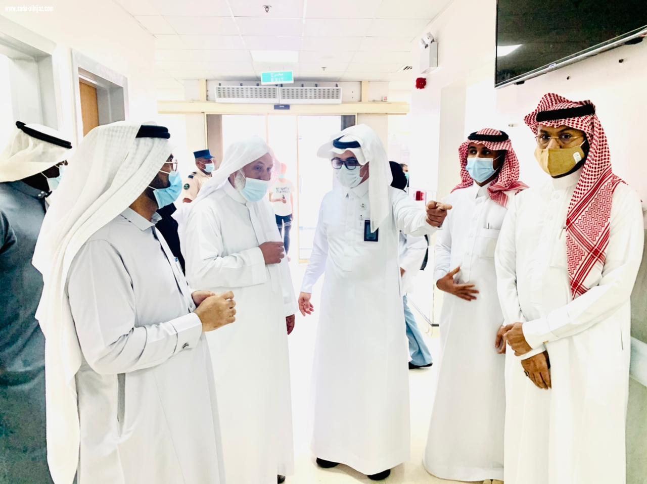 مدير مستشفى العارضه العام يستقبل مدير فرع وزارة المياه ورئيس مجلس ادارة جمعية البرالخيرية بالعارضة