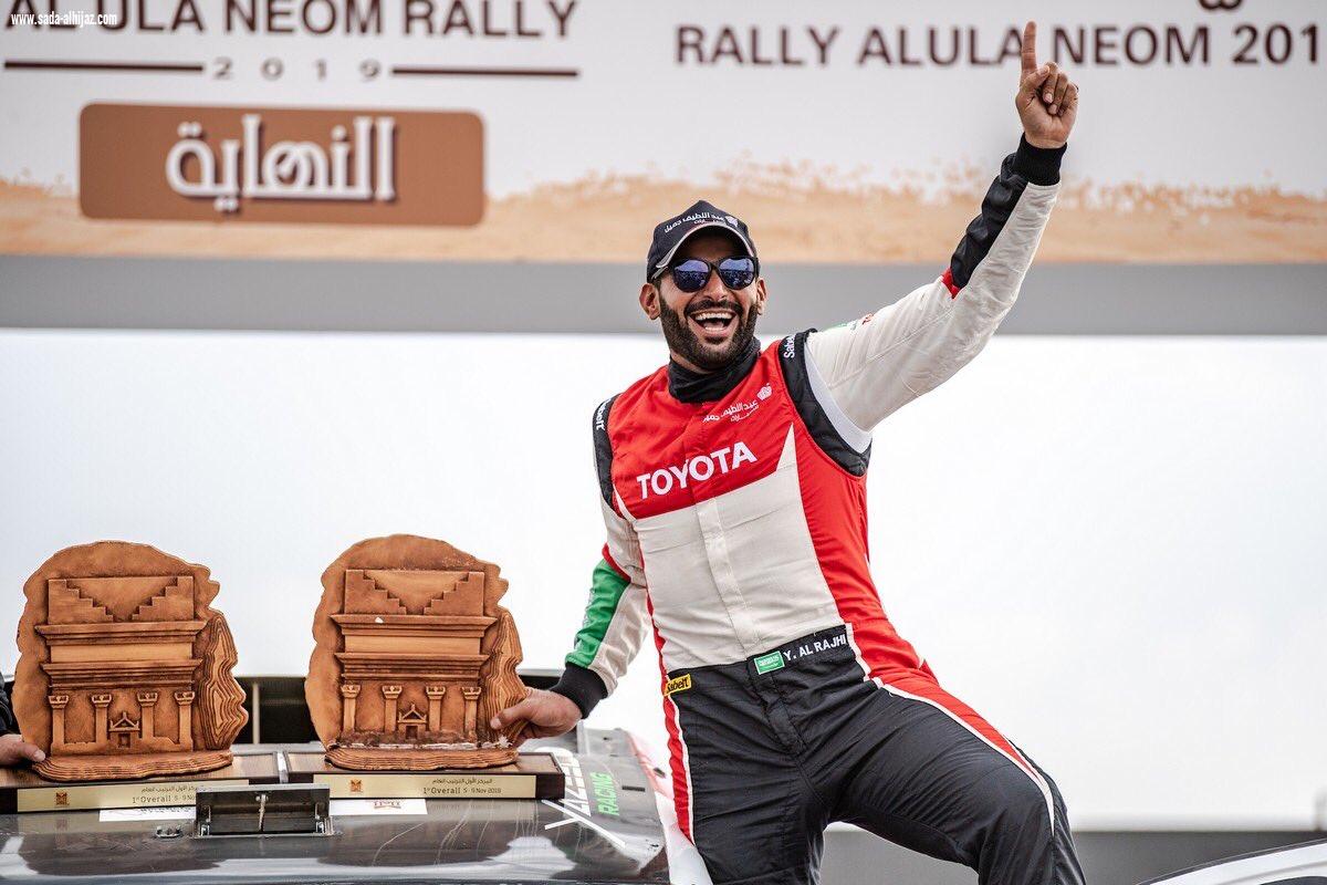 بعد سلسلة من الحوادث،والأعطال، والإصابات،والانسحابات،يزيد الراجحي بطلا لرالي العلا نيوم