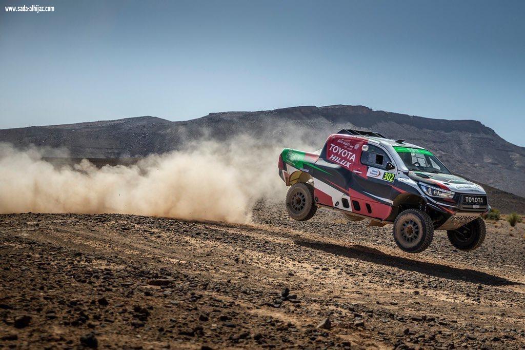 المرحلة الثالثة لرالي العلا نيوم تدخل منعطفا ساخنا من الإثارة بانسحاب القاسمي وتصدر بن سعيدان