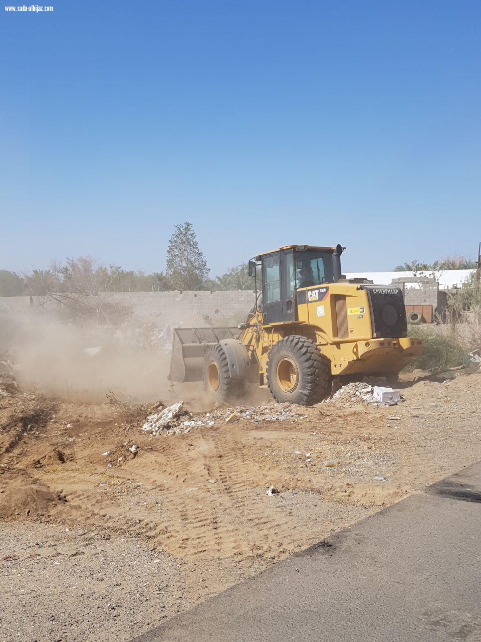 حملة بلدية محافظة خليص الشاملة لمركز الظبية والجمعةوالقرى التابعة له