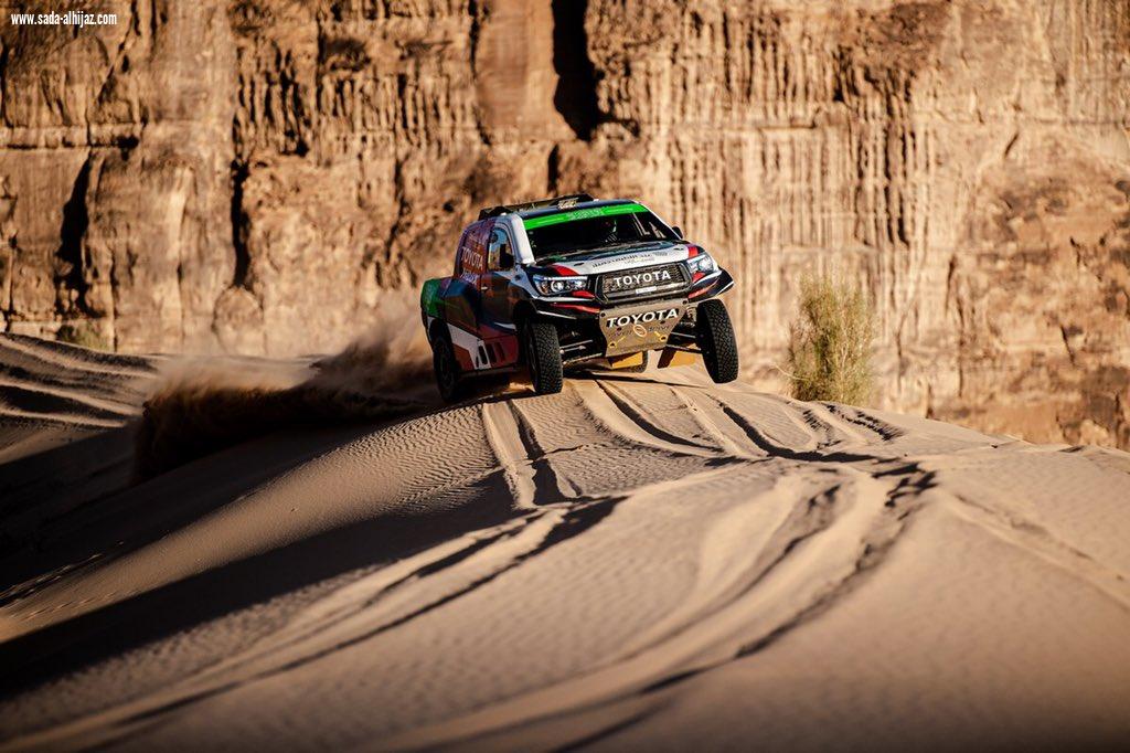 المرحلة الثالثة لرالي العلا نيوم تدخل منعطفا ساخنا من الإثارة بانسحاب القاسمي وتصدر بن سعيدان