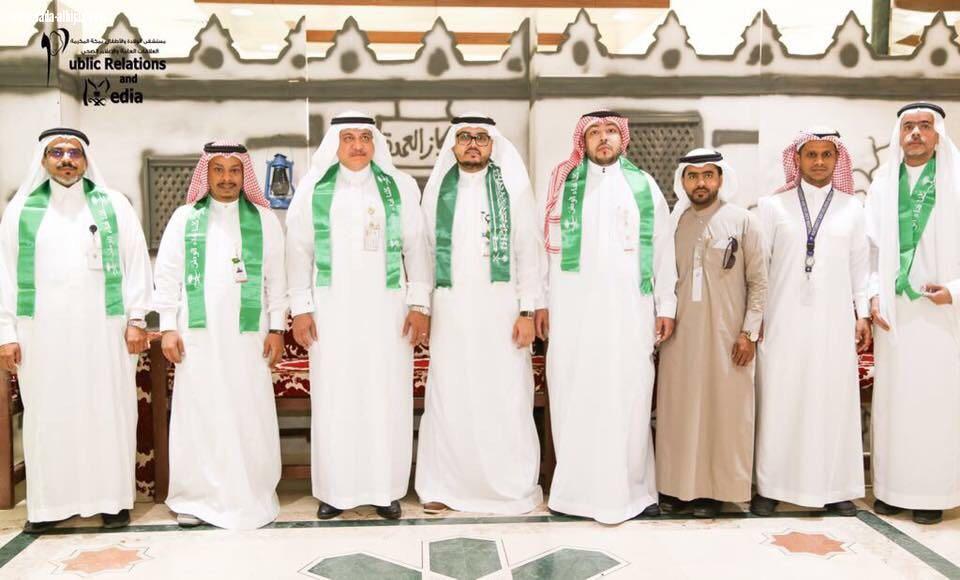 ولادة مكة تستضيف وتُقيم فعاليات اليوم الوطني السعودي87 برعاية مديرعام صحة مكة الدكتور مصطفى بلجون