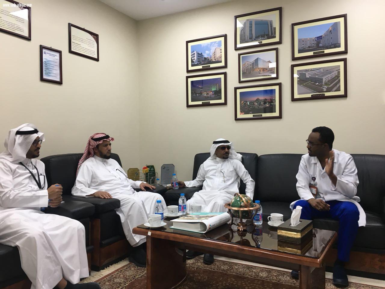 الدكتور أحمد السلامة في زيارة تفقدية للمراكز الإسعافية