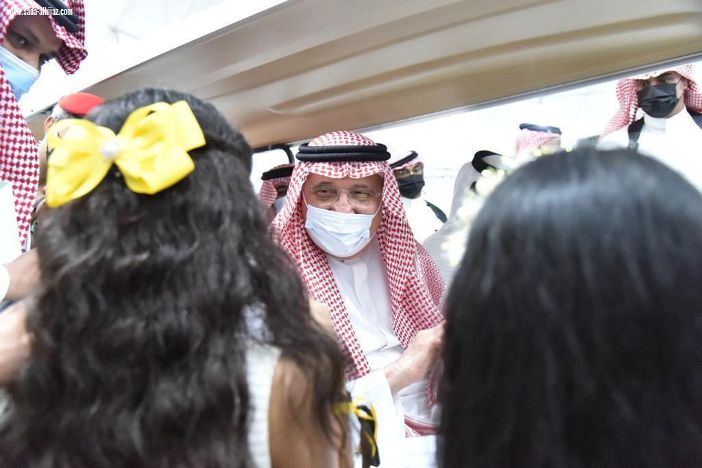 سمو أمير منطقة جازان يدشن فعاليات  مهرجان عسل جازان  السادس