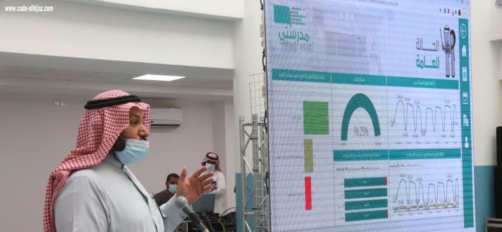 محافظ صبيا يطلع على المشاريع التعليمية والمدرسية وانجازات منصة مدرستي