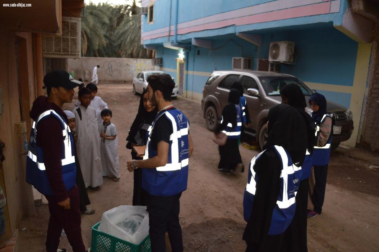 مجموعة حيث الانسان التطوعية تقيم  مبادرة مجتمعية بعنوان عطاءٌ مستمر