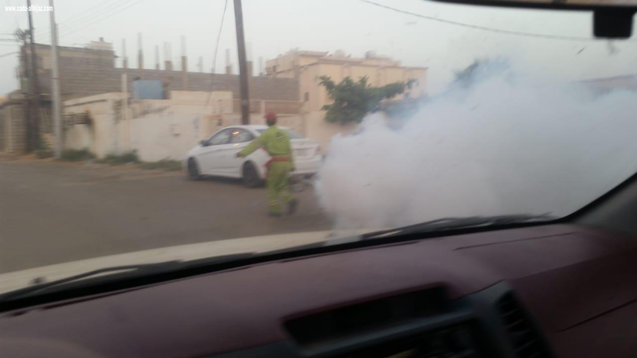 بتوجيهات ومتابعة  علوان  بلدية مركز الموسم تشن حملة مكثفة على اعمال النظافة والإصحاح البيئي