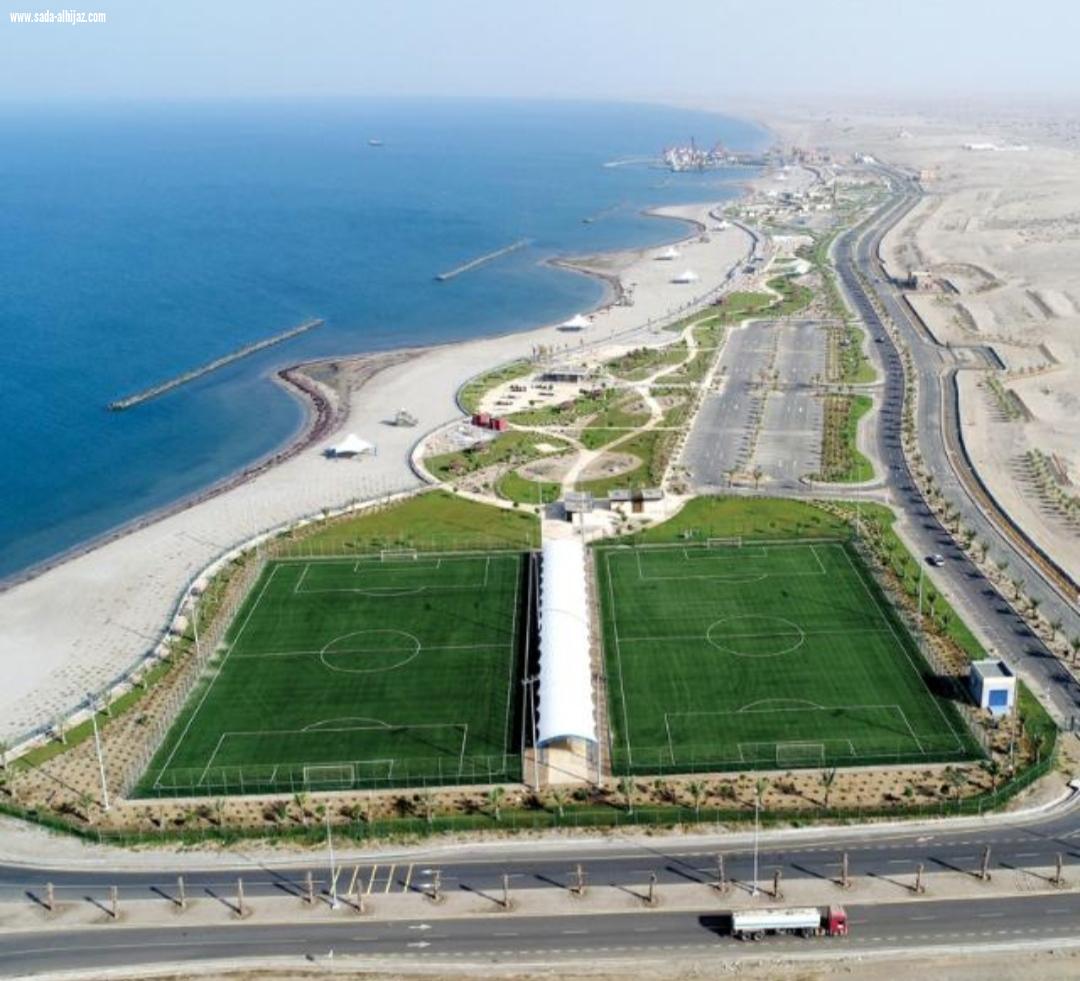كورنيش بيش الواجهة السياحية الجديدة  ومقصد المتنزهين الباحثين عن الجمال 