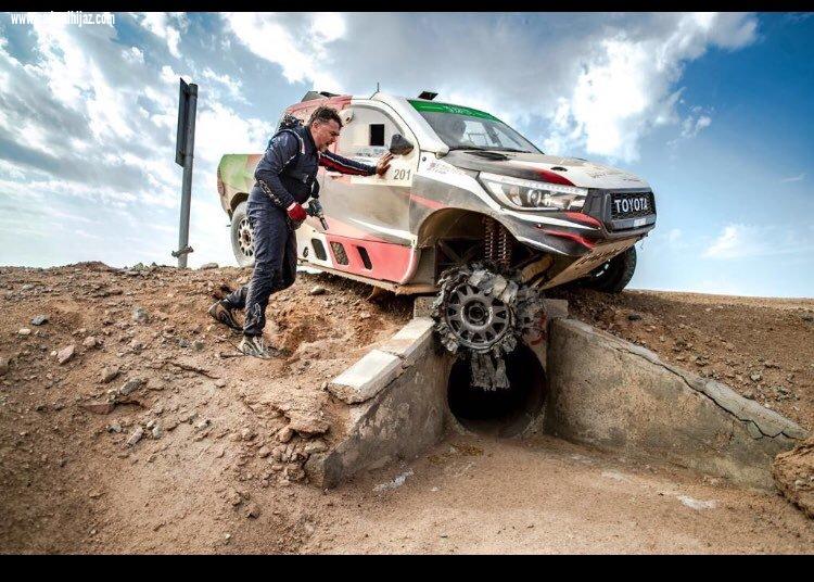 بعد سلسلة من الحوادث،والأعطال، والإصابات،والانسحابات،يزيد الراجحي بطلا لرالي العلا نيوم