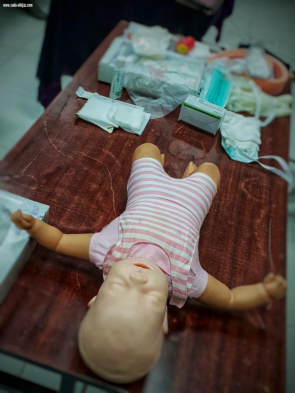 نفذ  القسم النسائي  بالهلال الأحمر بمنطقة الباحة 12 دورة من بداية2019 م