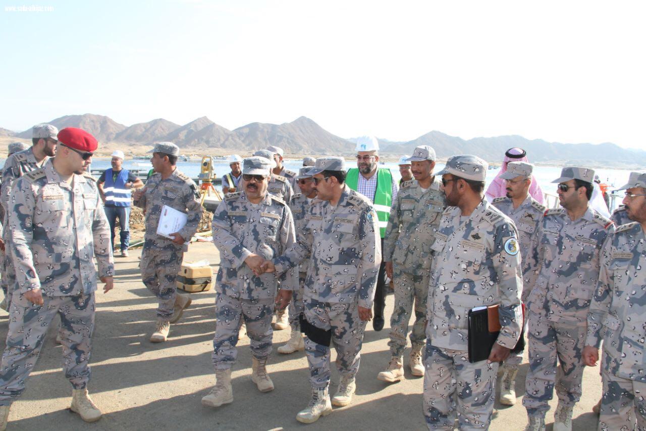 بتوجيه  سمو  وزير الداخلية  مدير عام الحرس الحدود يتفقد بعض القطاعات بتبوك وبمكة ويفتتح مركز السرج والنقطة البحرية المتقدمة بقطاع جدة