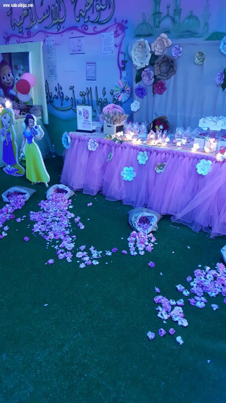 تفعيل برنامج  لنرسم بسمتهم في الإبتدائية الرابعة عشر والتحفيظ الأولى 