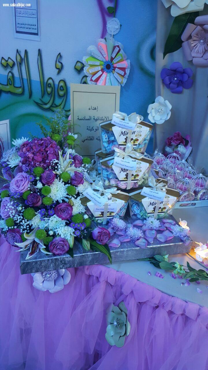 تفعيل برنامج  لنرسم بسمتهم في الإبتدائية الرابعة عشر والتحفيظ الأولى 