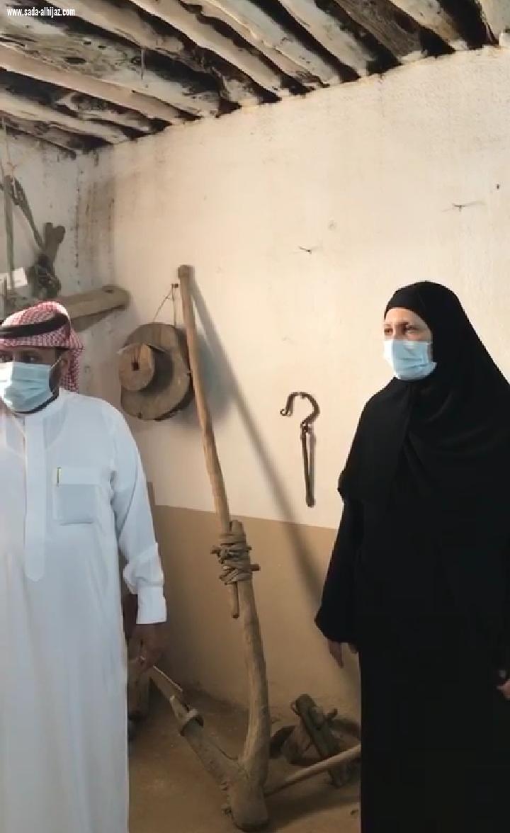 هيفاء الفيصل تزور المرصد الفلكي التاريخي والمتحف الأثري بمجاردة ثقيف