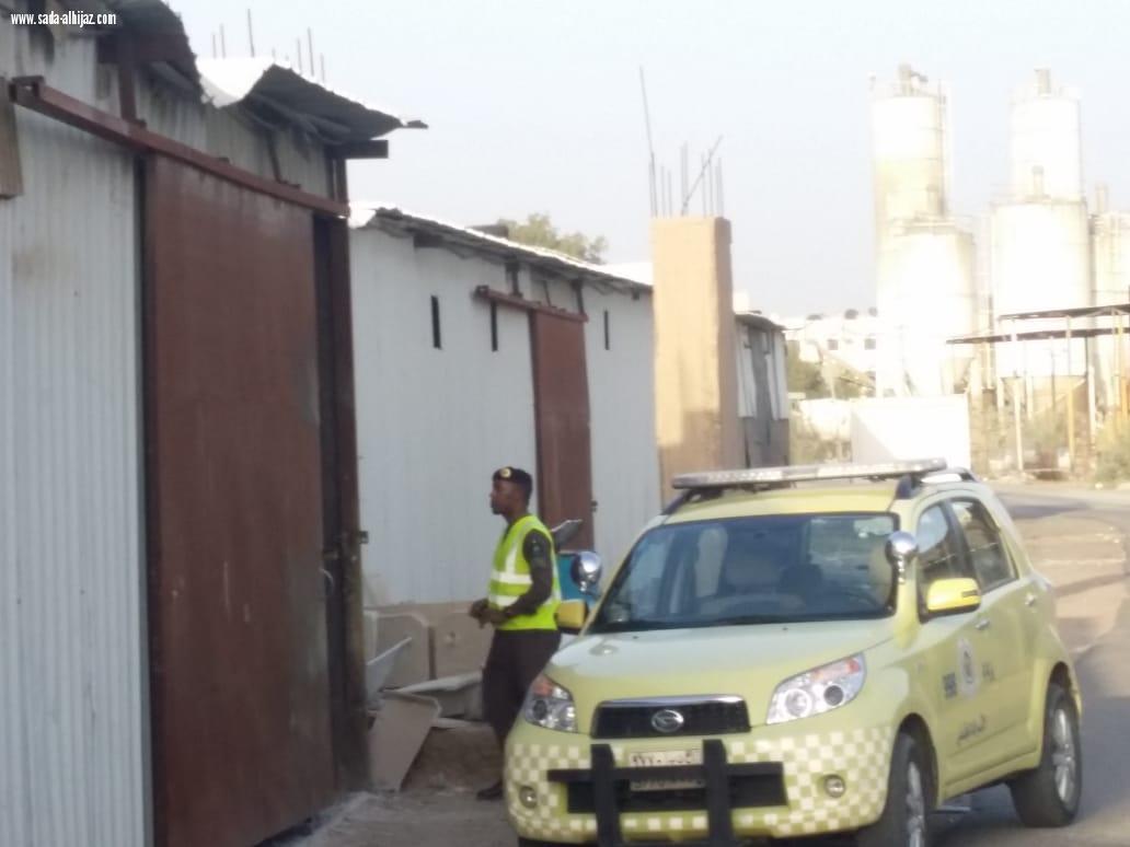 مدني المدينة ‏ينفذ جولات تفتيشية لفرق الاشراف الوقائي على بعض المستودعات .