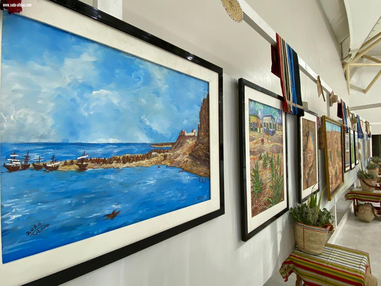 الجديبا يقيم معرضه الشخصي جازان بين الأمس واليوم 