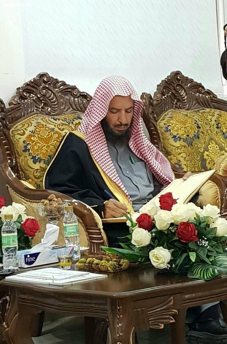 الشيخ سعد الشثري يزور تعاوني المدينة 