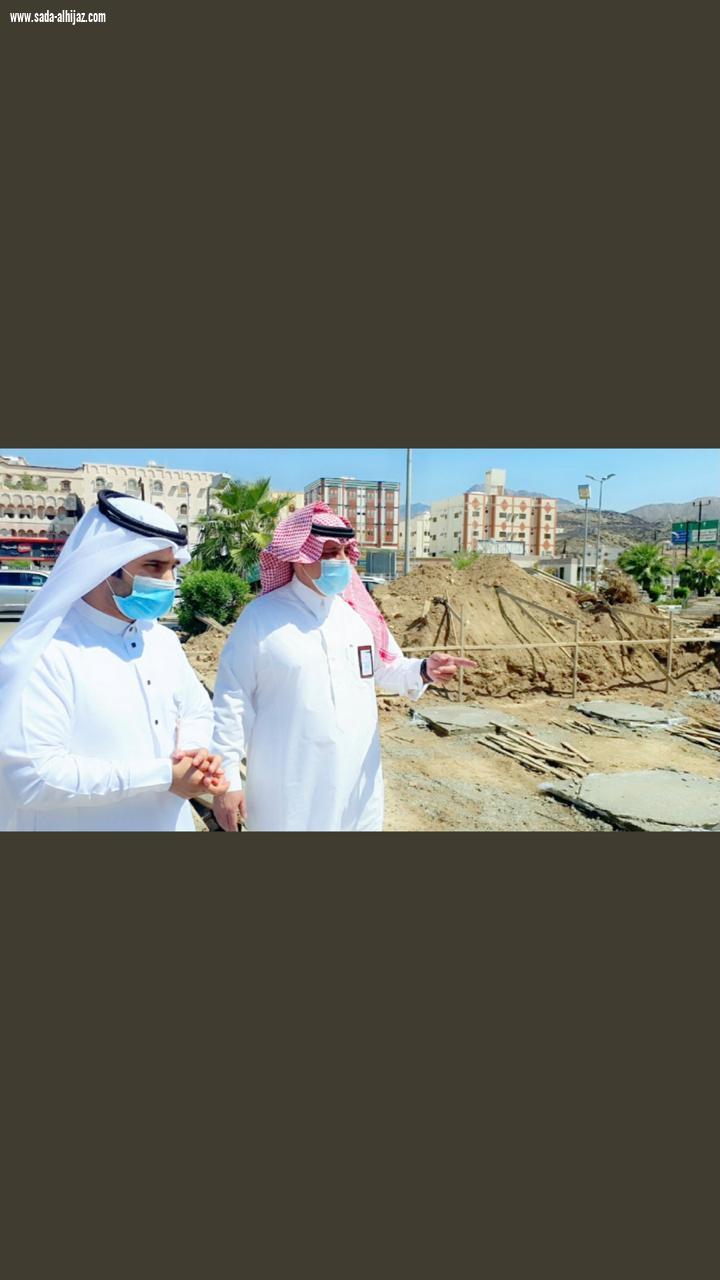 محافظ قلوة يتفقد مشروع عيادات الطوارئ بمستشفى قلوة العام