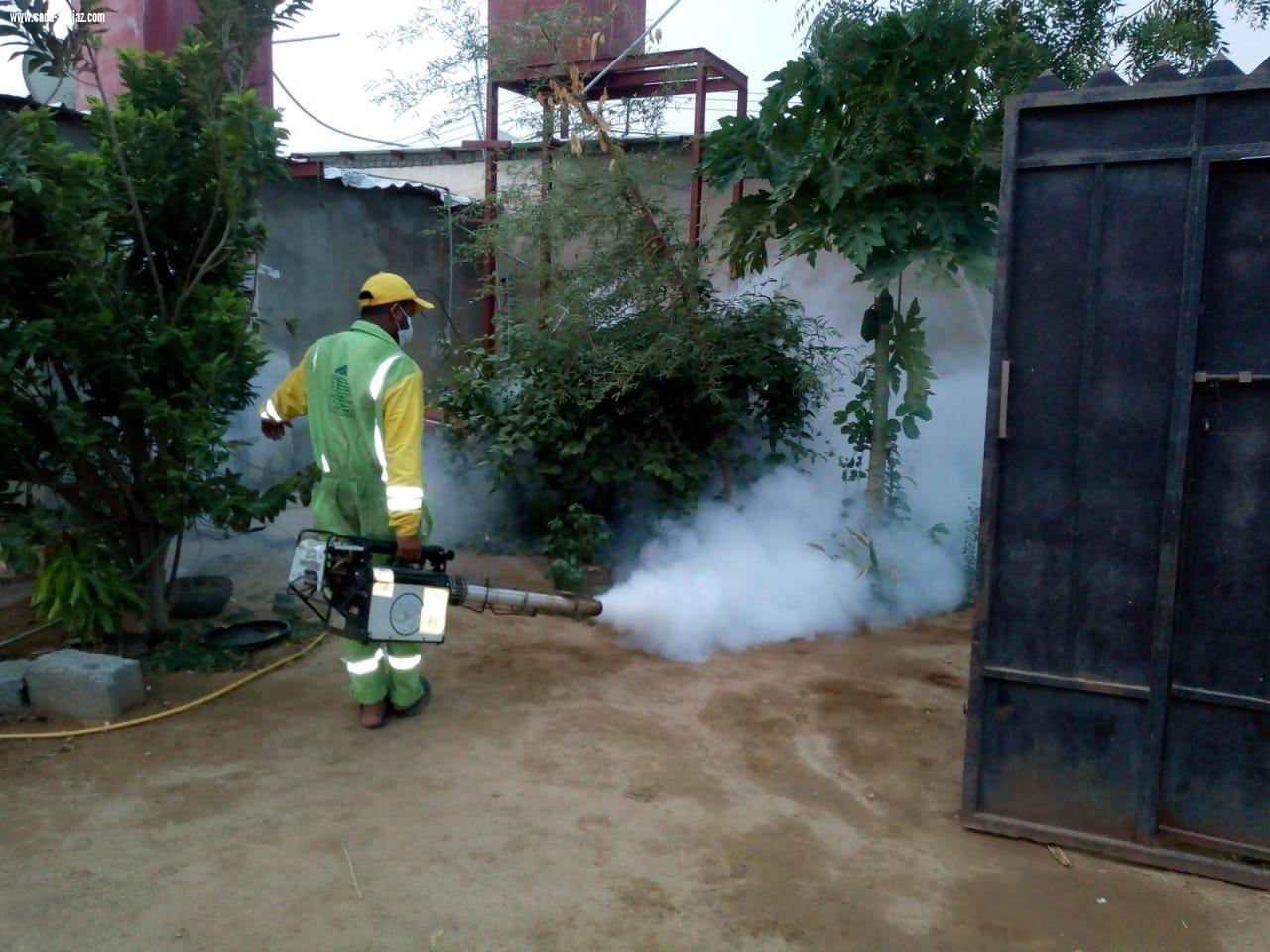 بلدية محافظة الطوال تكثف أعمال الإصحاح البيئي لمكافحة آفات الصحة العامة