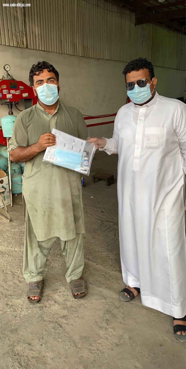 تنمية الحميراء تنفذ مبادرة لغيرن الناطقين بالعربية للتوعية بجائحة كورونا .