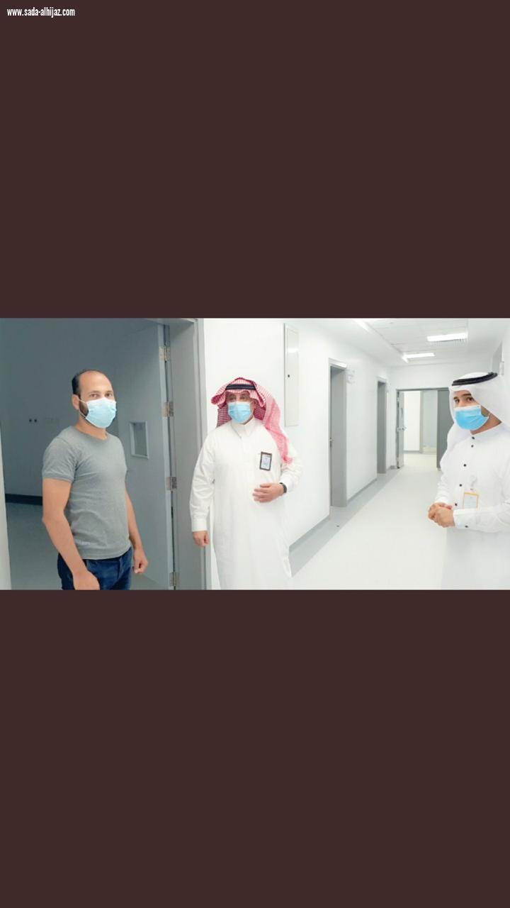 محافظ قلوة يتفقد مشروع عيادات الطوارئ بمستشفى قلوة العام