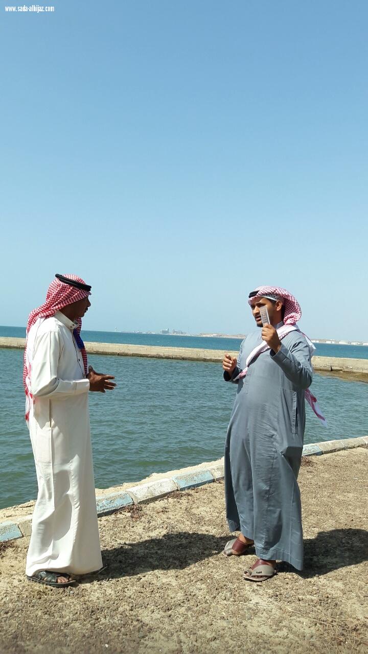صحيفة صوت جازان تقوم بجولة لمرجان السلوى بجازان