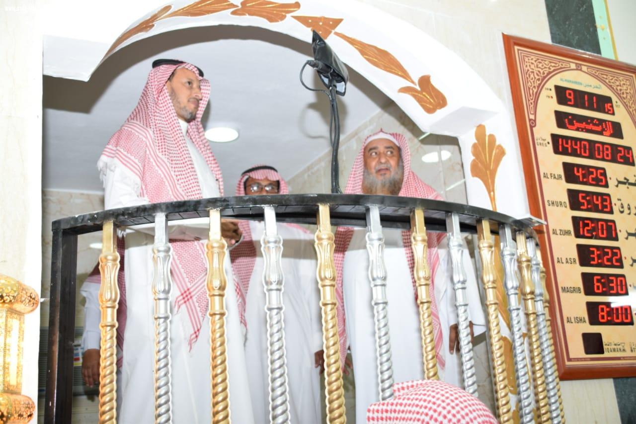 افتتاح جامع  شهداء الحد الجنوبي  بمخطط الطرشية الجديدة التابعة لمحافظة صامطة