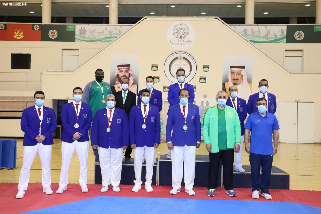 * دورة الالعاب الرياضية الحادية عشرة لقوات الدفاع الجوي*  تايكوندو الثانية من ذهب  نجوم الطائرة يحلقون في سماء الدورة ...