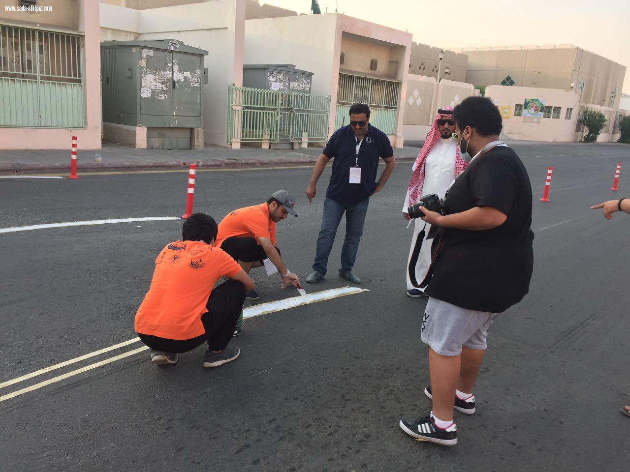 الفرق التطوعية في ملتقى مبادر تنفذ برنامجها في الميدان 