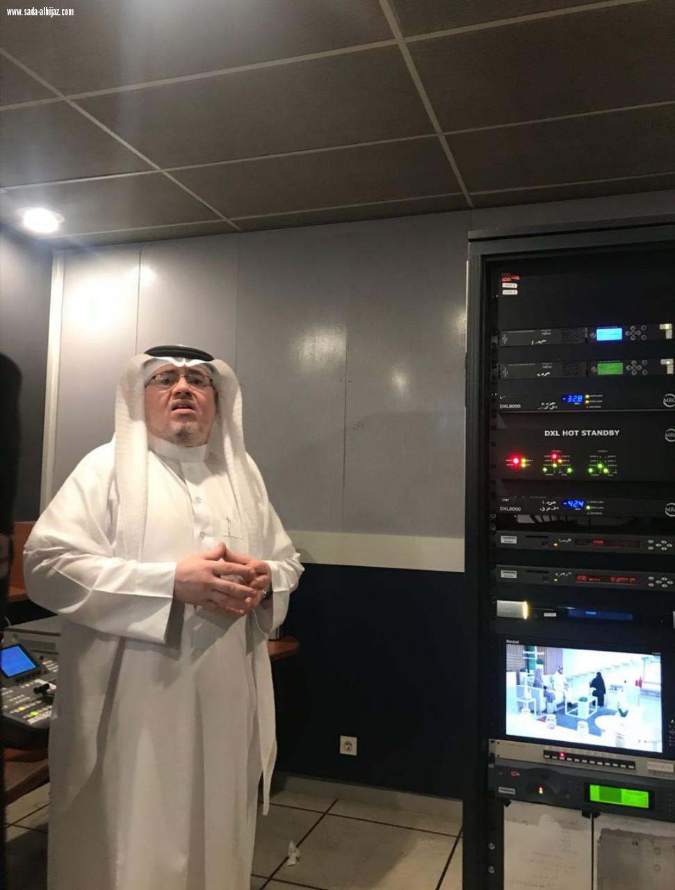 اعلاميات صحيفة صدى الحجاز يزرن مركز تلفزيون المدينة المنورة