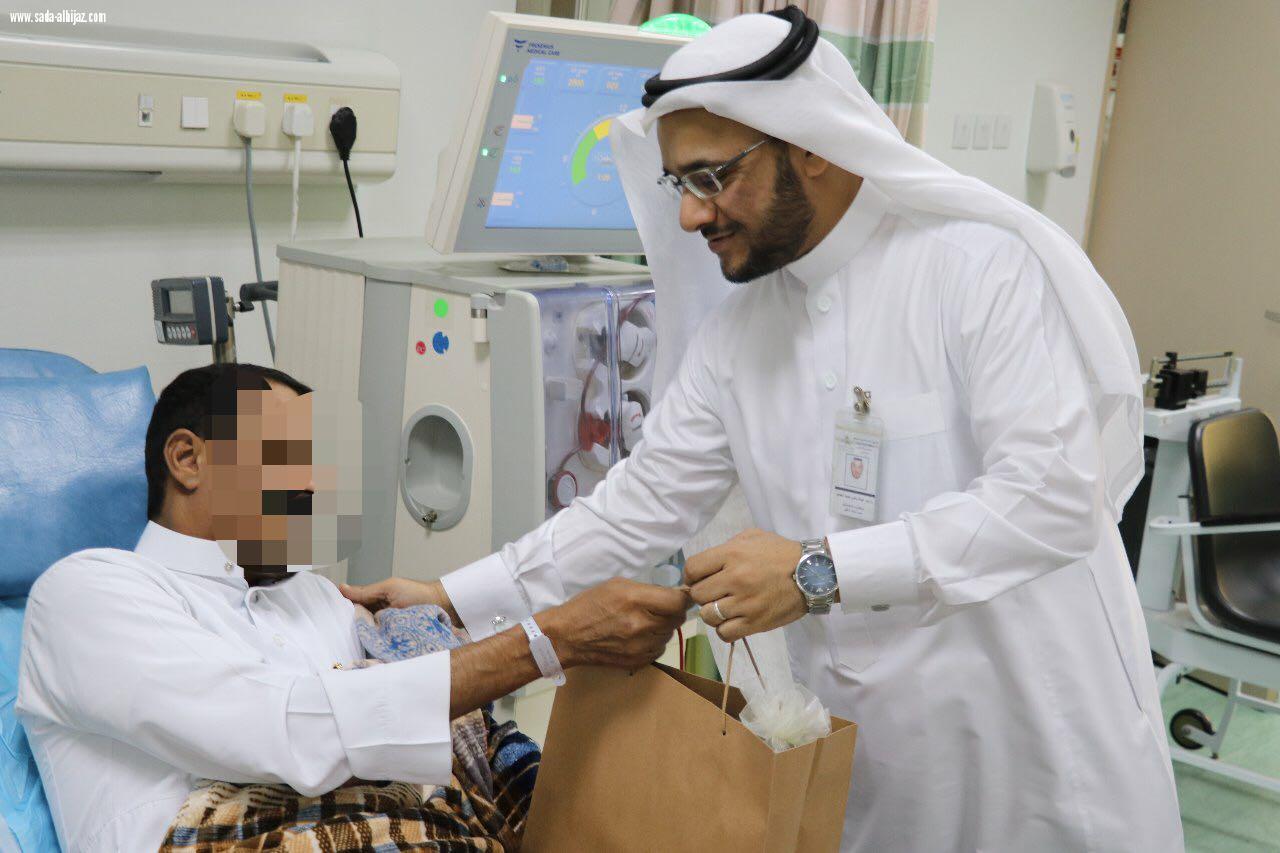 مستشفى الملك فهد بالمدينة تعايد مرضى الغسيل الكلوي ..