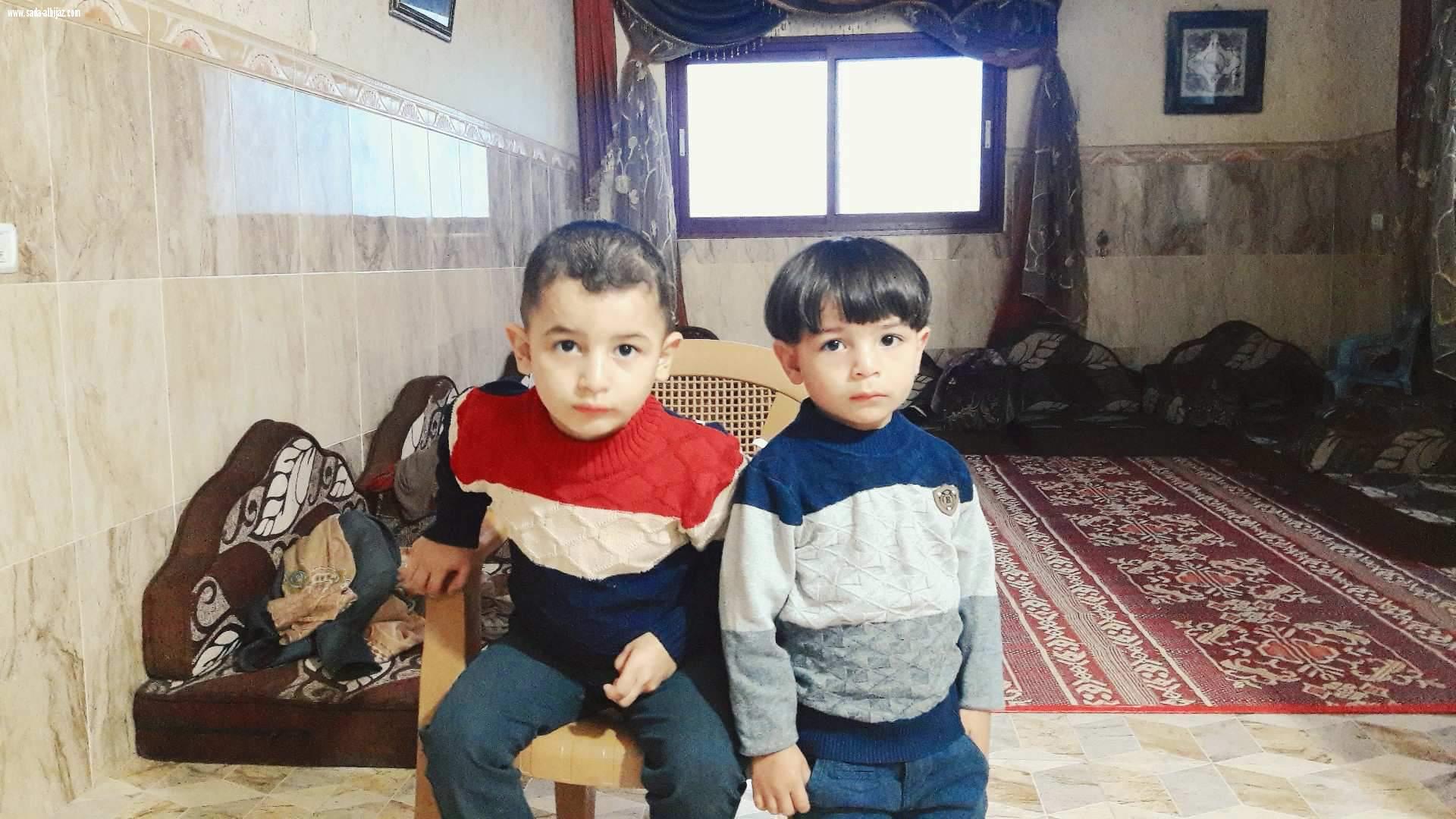 ناصر وكنان وامين ثلاث زهور جميلة من فلسطين الحبيبة