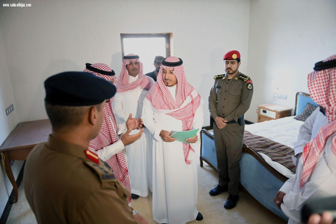 نائب امير  عسير يتفقد مشروع تطوير فندق إنتركونتننتال بالسودة