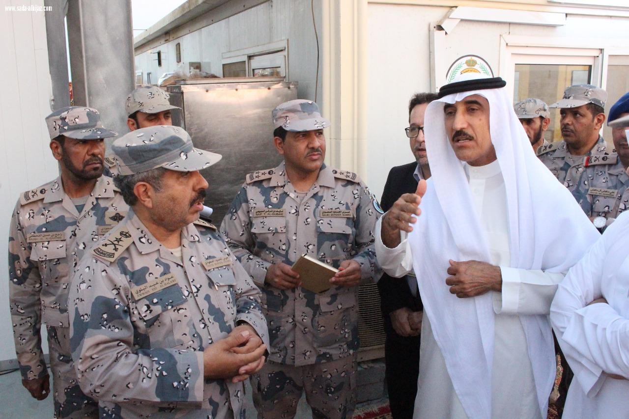 بتوجيه  سمو  وزير الداخلية  مدير عام الحرس الحدود يتفقد بعض القطاعات بتبوك وبمكة ويفتتح مركز السرج والنقطة البحرية المتقدمة بقطاع جدة